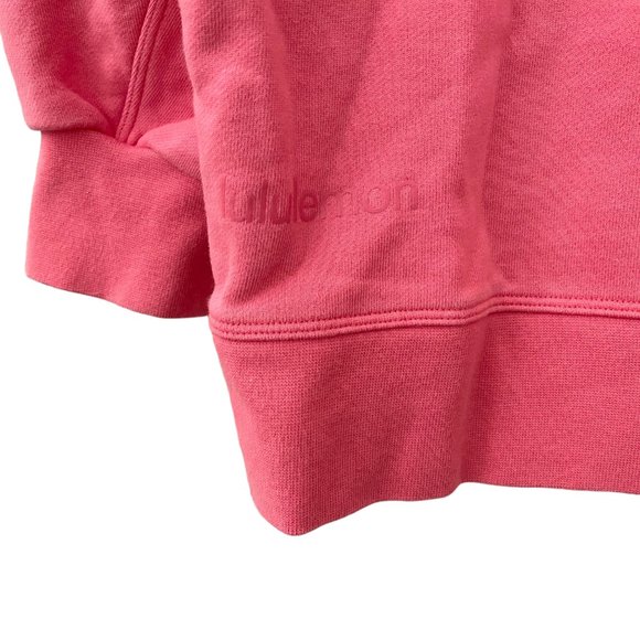 Lululemon Perfectly Oversized Crew, Guava Pink - Picture 4 of 5